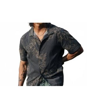Roark Bless Up Trail Button Up Shirt - Black