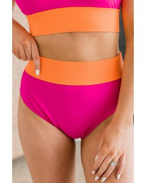 Mack & Mal Ray Of Sunshine Swim Bottoms - Pink