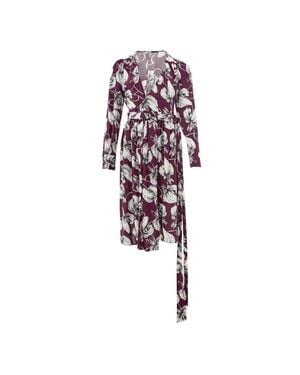 Lardini Viscose Casual Dress - Red