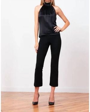 Avenue Montaigne Leo Boucle Pants - Black