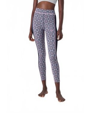Kari Traa Rose High Waisted Baselayer Pants - Blue