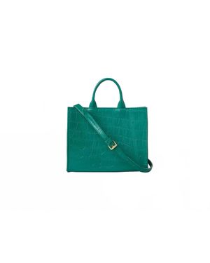 Sarah Stewart Adelaide Leather Handbag - Green