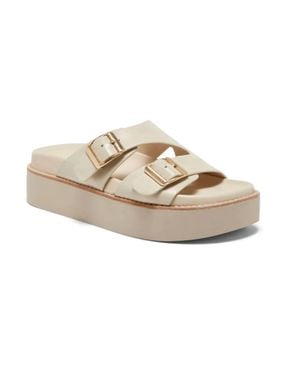 Silent D Gizella Platform Slide Sandals - Multicolor