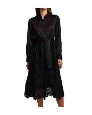 Hinson Wu Robin Long Sleeve Dress - Black