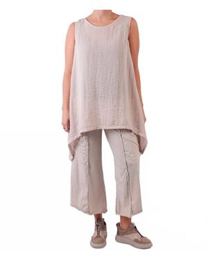 Gerties Long Tank Top - Pink