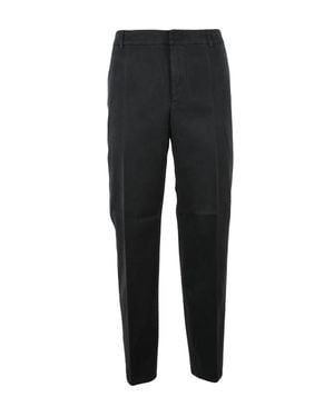 Dondup James Straight-Leg Corduroy Pants - Black