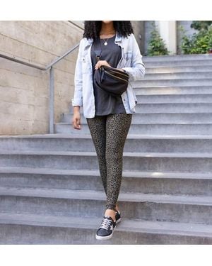 Grace and Lace Daily Pocket Leggings - Gray