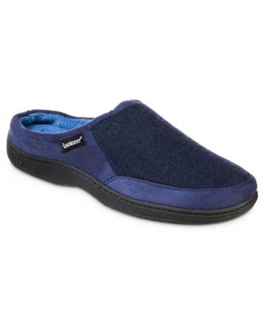 Isotoner Herringbone Logan Clog - Blue