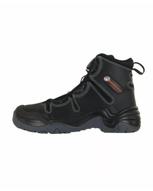 Berrendo Steel Toe Work Boots 6" - Black