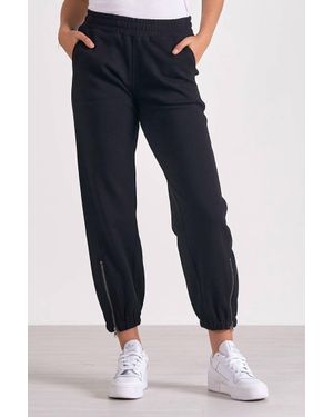 Elan Remmy Zipper Detail Jogger - Blue