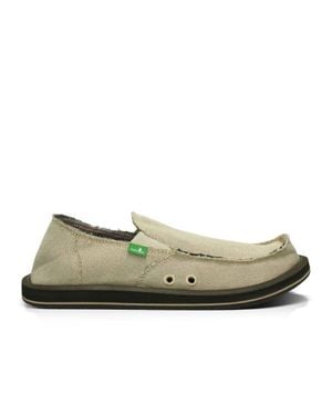 Sanuk Men's Hemp Slip-on - Green