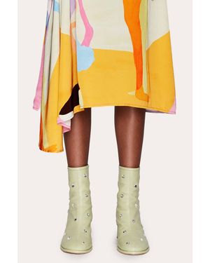 Stine Goya Allison Crystal Boots - Yellow