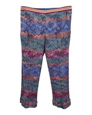 Missoni Zig Zag Culottes - Blue