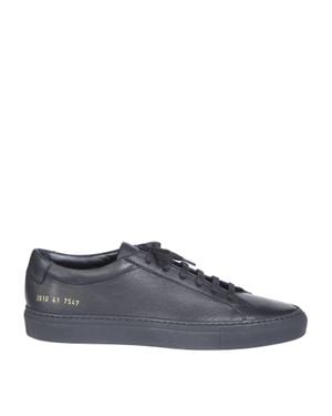 Common Projects Achilles Premium Smooth Leather Low-Top Sneakers - Blue
