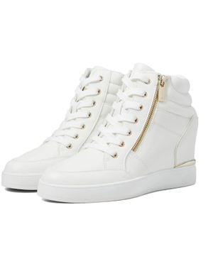 ALDO Ereliclya Sneakers Mid Top Comfort Shoes Hawk2924 - White