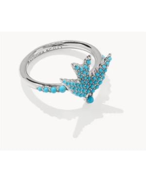 Kendra Scott Melody Bird Cocktail Ring - Blue