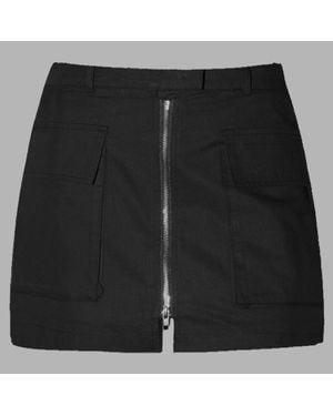 Blvck Paris Blvck Zipped Skirt - Black