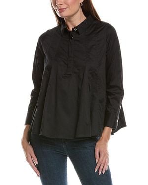 Gretchen Scott Seamed Top - Black