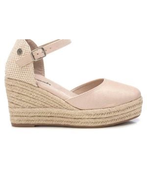 Xti Wedge Espadrilles Sandal - Black