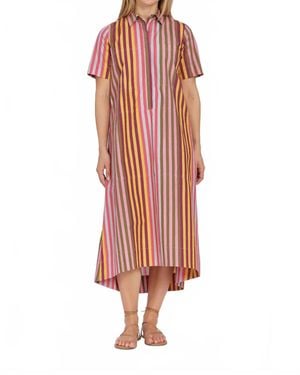Livro City Midi Dress - Red