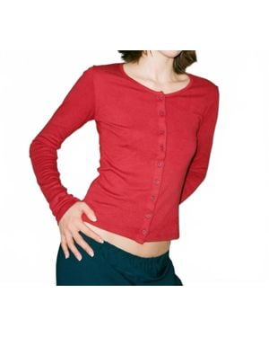 Gil Rodriguez Sophie Cardigan - Red