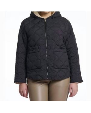 Rino & Pelle Reversible Rain Jacket - Black