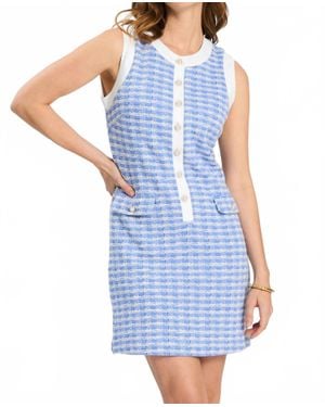 tyler boe Kirk Knit Dress - Blue