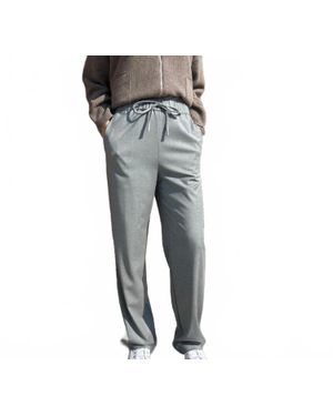 THE 73 Flannel Full Length Pant - Gray