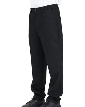 SELECTED Pants Blend Wool And Polyester - Black