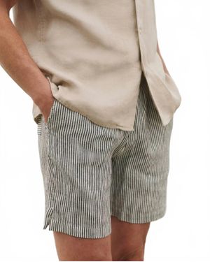 Alex Crane Bo Pull-On Shorts - Gray
