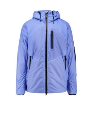 OUTHERE Thermo-Reactive Nylon Puffer Jacket - Blue