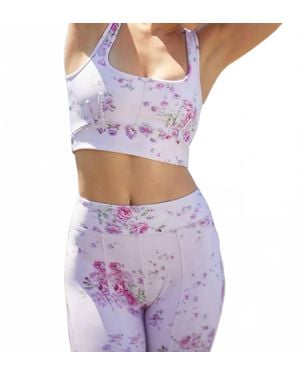 LoveShackFancy Pecan Bra - Purple