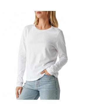 Michael Stars Clarissa Long Sleeve Tee - Gray