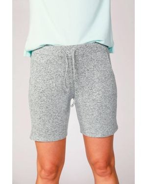 French Kyss Melange Shorts - Gray