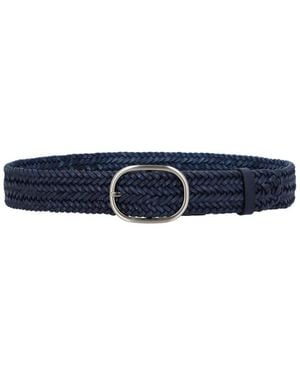 Dragon Diffusion Leather Belt - Blue
