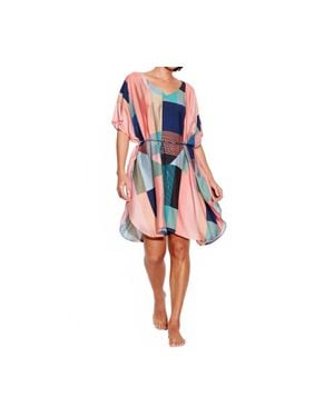 Seafolly Modern Art Kaftan - Red