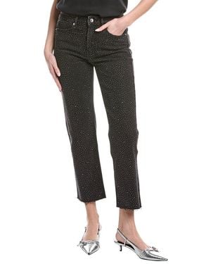 Generation Love Baylor Cropped Crystal Jean - Black