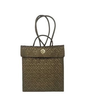 Lolas Bag Medium Handmade Backpack - Green