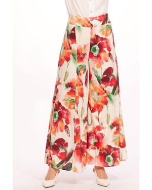 Eva Franco Rabia Pant - Red