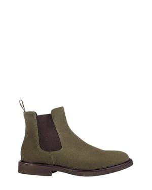 Doucal's Calf Suede Ankle Boots - Brown