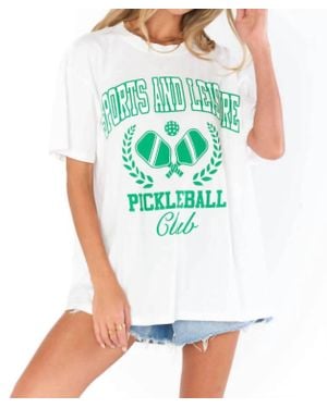 Show Me Your Mumu Airport Tee Top - Green