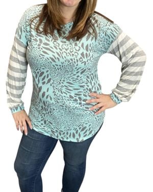 Honeyme Animal Love Top - Green
