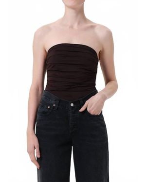 Agolde Gwyneth Bodysuit - Black