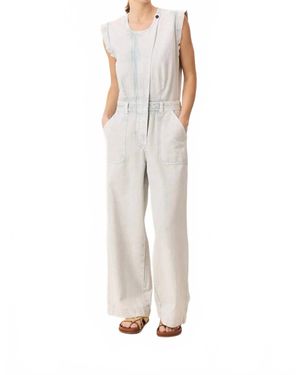 Leon & Harper Orace Plain Jumpsuit - Green