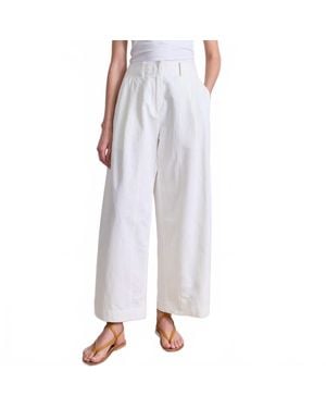 Apiece Apart Cropped Cybil Trouser - White