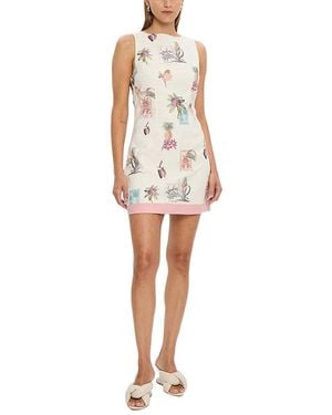 AMINA GLAM Mini Dress - White