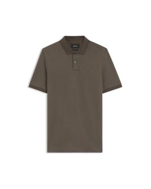 BOSS Regular-Fit Polo Shirt - Gray