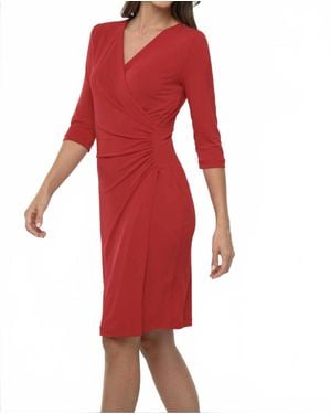 Anatomie Marine Travel Dress - Red