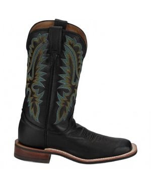 Justin Shay Western Boot - Black
