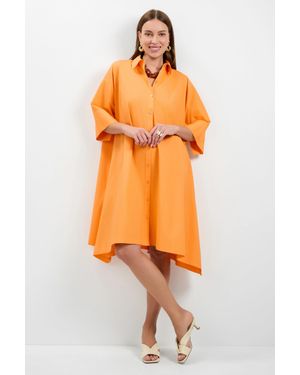 Trina Turk Seveso Shirt Dress - Orange